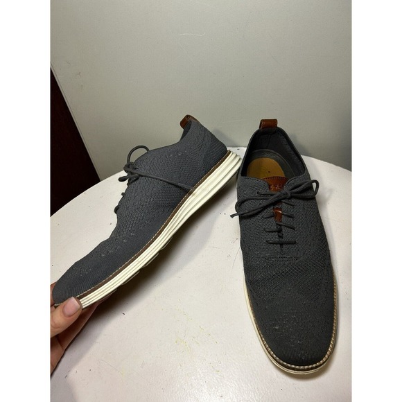 Cole Haan Original Grand Stitchlite Wingtip Knit Oxford C27960 Navy Men’s 11 main image 6